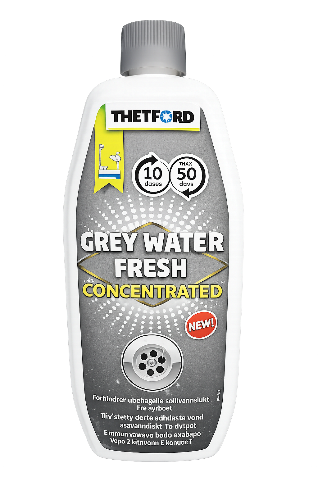 Thetford Grey Water Fresh Concentrated – Fjerner lukt fra gråvannstank