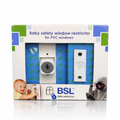 Barnesikring for PVC-vinduer | Låsbar vindusbegrensning