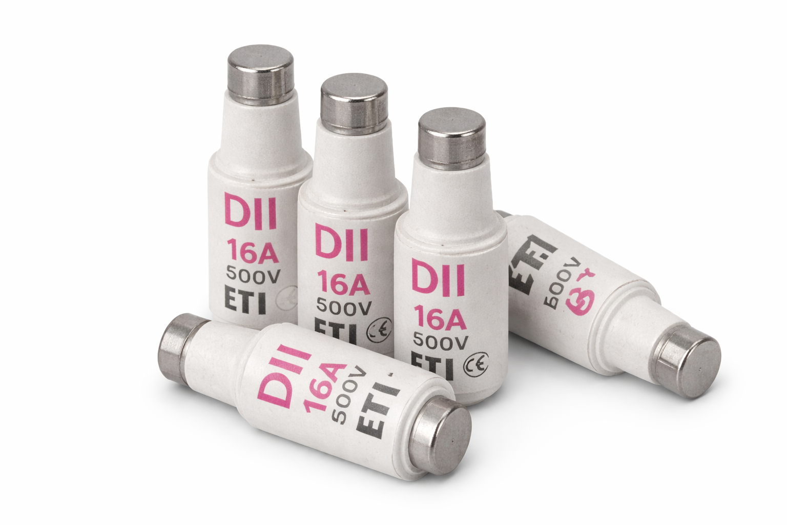 DII 16A 500V Sikringer – ETI (5 stk)