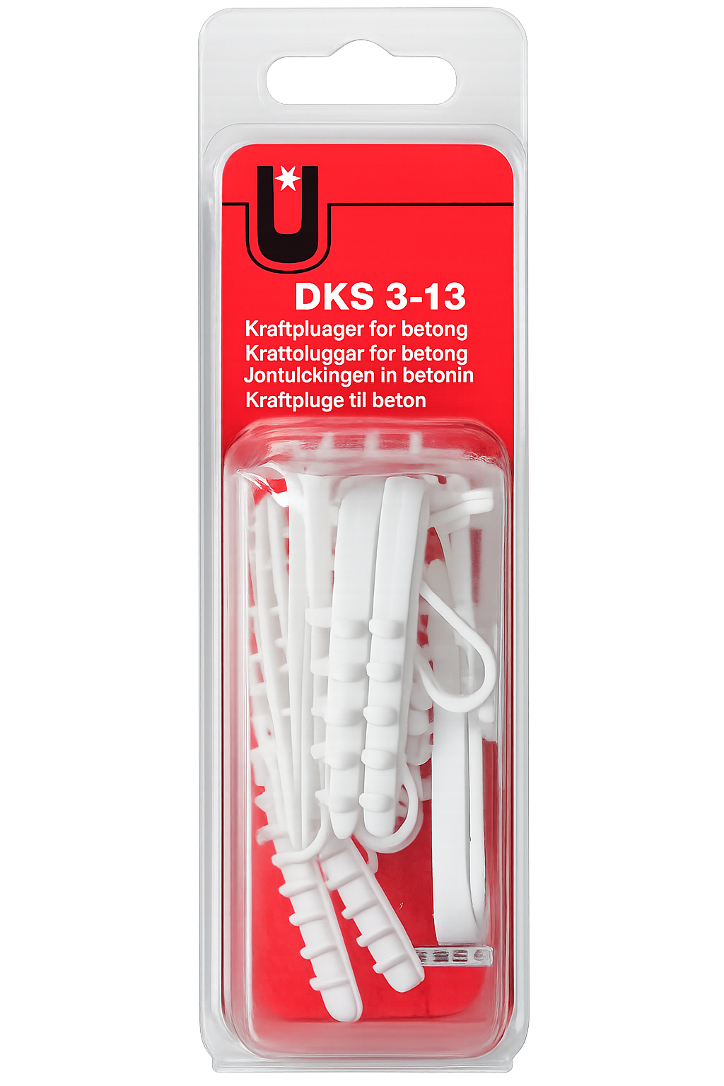 DKS 3–13 Kraftplugger for betong